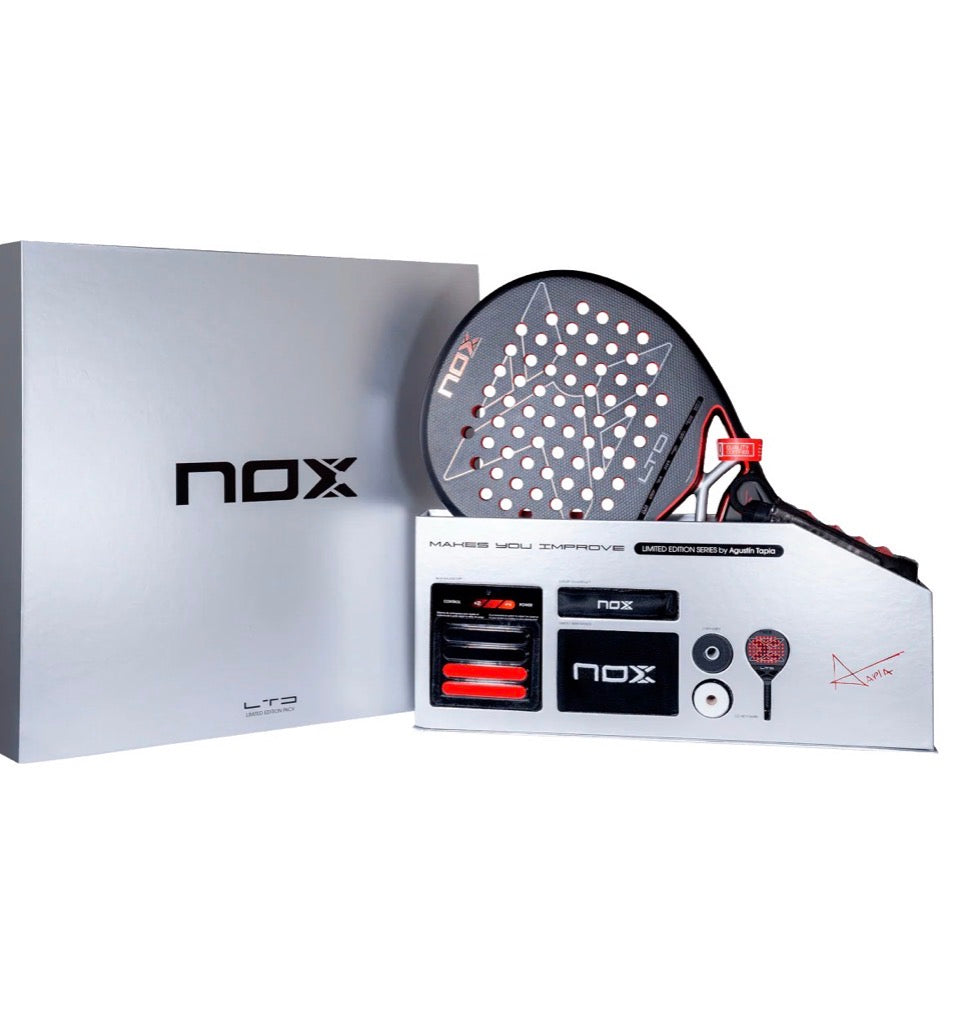 PACK RACCHETTA DA PADEL NOX AT GENIUS LTD 2026 AGUSTIN TAPIA EDIZIONE LIMITATA