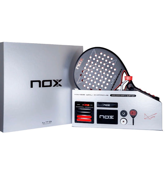 PACK RACCHETTA DA PADEL NOX AT GENIUS LTD 2026 AGUSTIN TAPIA EDIZIONE LIMITATA