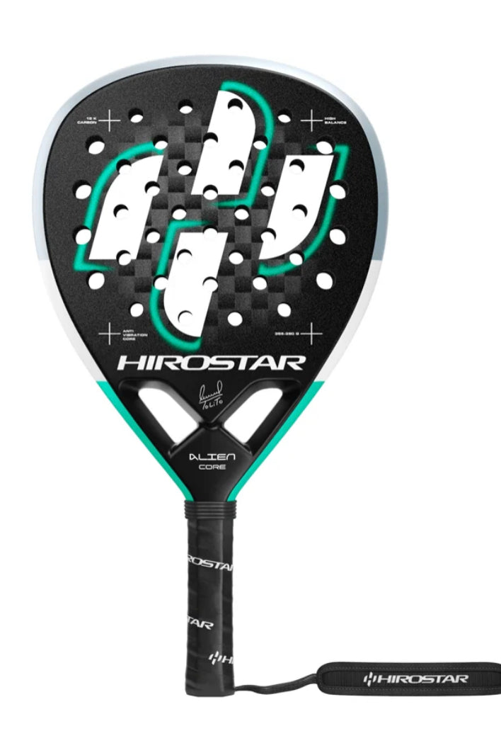RACCHETTA DA PADEL HIROSTAR ALIEN CORE 26 - TOLITO AGUIRRE
