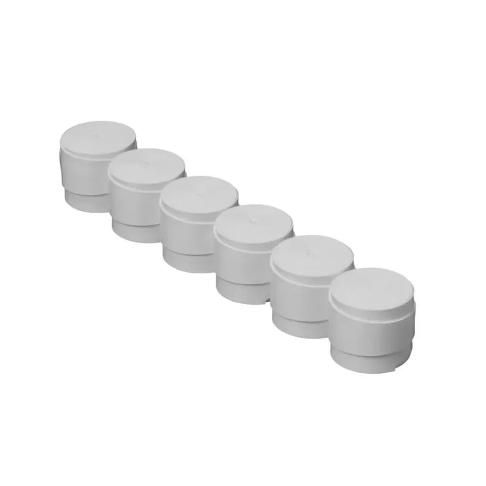 Scatola Overgrip PRO WILSON Liscio Bianco 60 pezzi