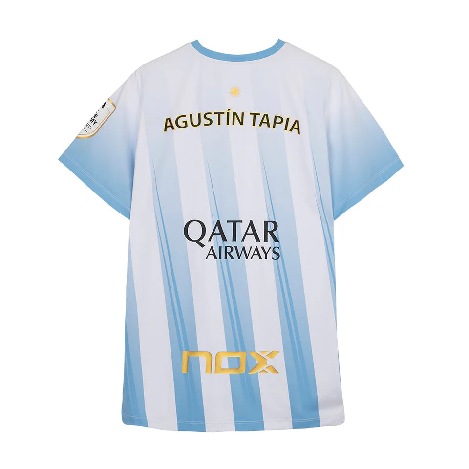 NOX AT10 Light Blue AGUSTIN TAPIA 2026 (Maglietta ufficiale)