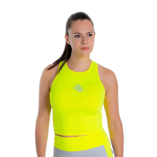 BELEN BERBEL BASICA CORTA YELLOW FLUOR (Maglietta)