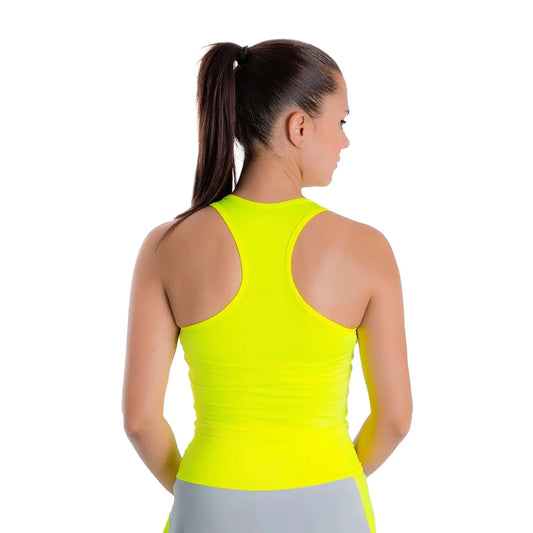 BELEN BERBEL BASICA CORTA YELLOW FLUOR (Maglietta)