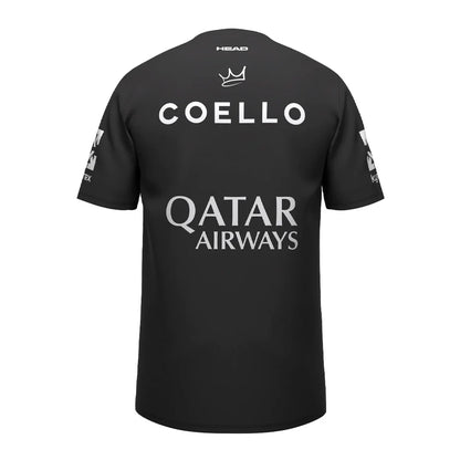 HEAD ARTURO COELLO Nero SS26 (Maglia ufficiale)