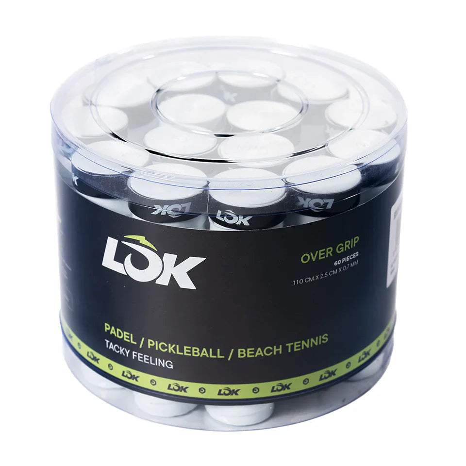 Scatola Overgrips 60 Pz LOK White