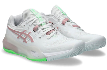ASICS GEL-RESOLUTION CLAY W WHITE/PINK SS26
