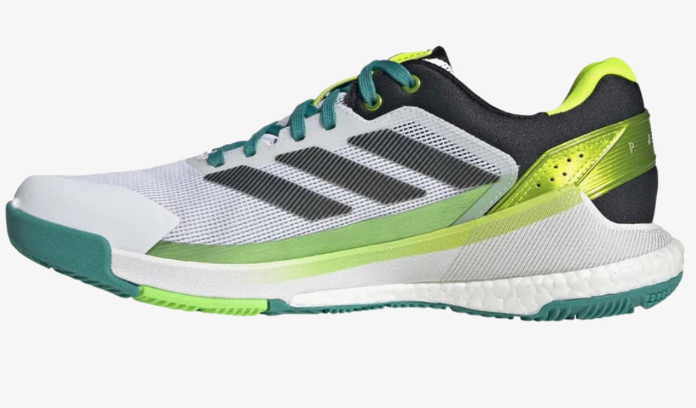 ADIDAS CRAZYQUICK BOOST PADEL M WHITE/GREEN FW25 ALE GALAN