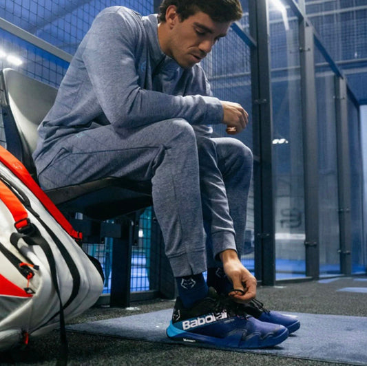 BABOLAT JET PREMURA 2 MEN BLACK/BLUE FW25 JUAN LEBRON