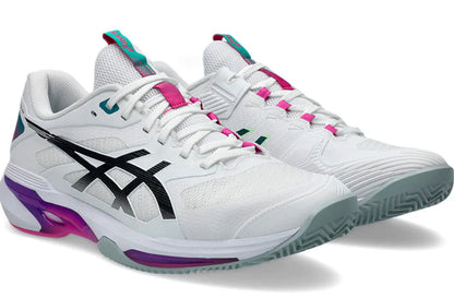 ASICS SOLUTION SPEED FF 4 CLAY WHITE/PURPLE SS26