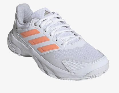 ADIDAS COURTJAM CONTROL 3 W WHITE/ORANGE SS26