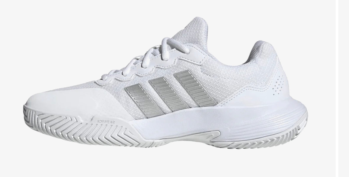 ADIDAS GAMECOURT 2 W WHITE/SILVER SS26