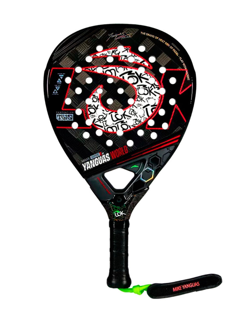 RACCHETTA DA PADEL LOK MAXX HYPE 2 MIKE YANGUAS WORLD