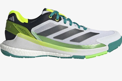 ADIDAS CRAZYQUICK BOOST PADEL M WHITE/GREEN FW25 ALE GALAN