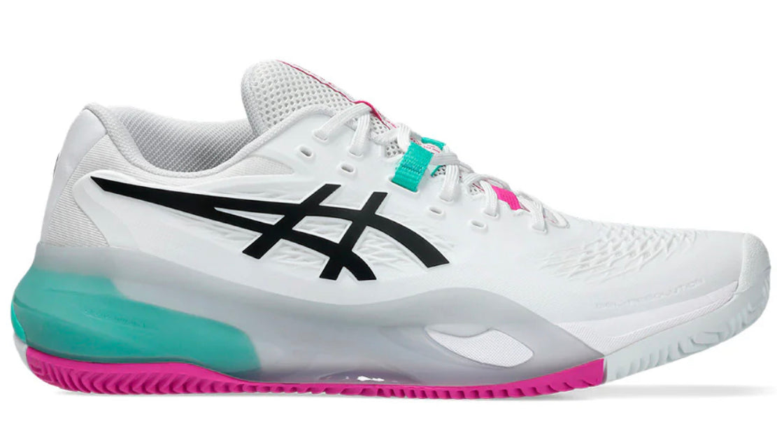ASICS GEL-RESOLUTION X CLAY WHITE/GREEN SS26