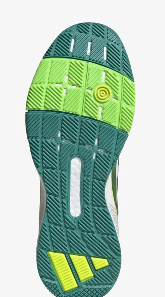 ADIDAS CRAZYQUICK BOOST PADEL M WHITE/GREEN FW25 ALE GALAN