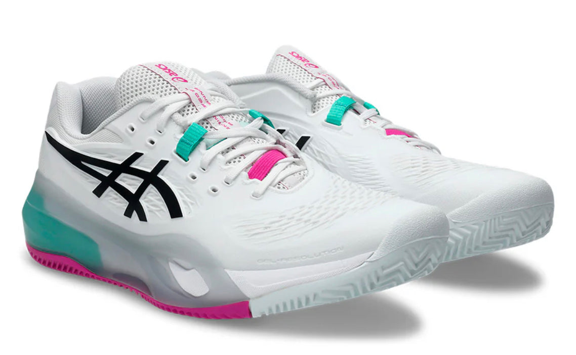 ASICS GEL-RESOLUTION X CLAY WHITE/GREEN SS26