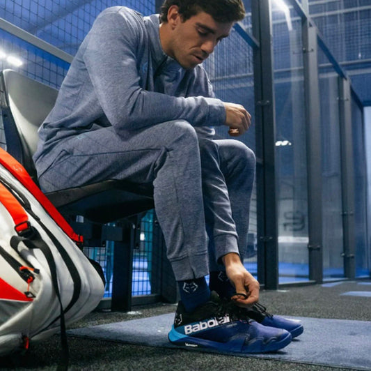 BABOLAT JET PREMURA 2 MEN BLACK/BLUE FW25 JUAN LEBRON