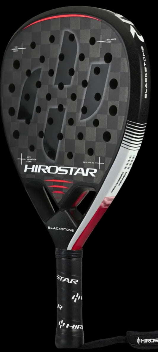 RACCHETTA DA PADEL HIROSTAR BLACKSTONE 25 GoldPadel