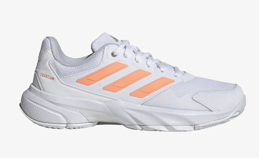 ADIDAS COURTJAM CONTROL 3 W WHITE/ORANGE SS26