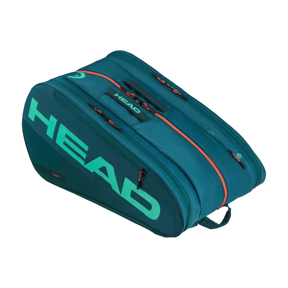 HEAD TOUR Padel Bag L 2026 Verde/Arancione
