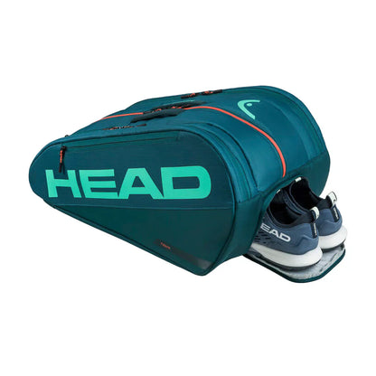HEAD TOUR Padel Bag L 2026 Verde/Arancione