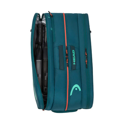 HEAD TOUR Padel Bag L 2026 Verde/Arancione