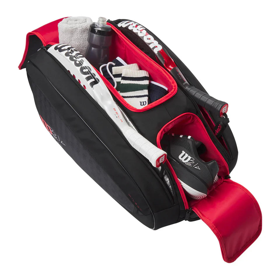 WILSON BELA V3 SUPER TOUR Padel Black/Red 2025 FERNANDO BELASTEGUIN